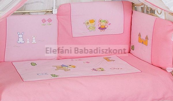 Feretti Ágyneműgarnitúra 6 részes #Juliet Pink Feretti Ágyneműgarnitúra 6 részes #Juliet Pink