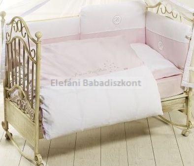 Feretti Ágyneműgarnitúra 5 részes #Petit Bebe Pink Feretti Ágyneműgarnitúra 5 részes #Petit Bebe Pink