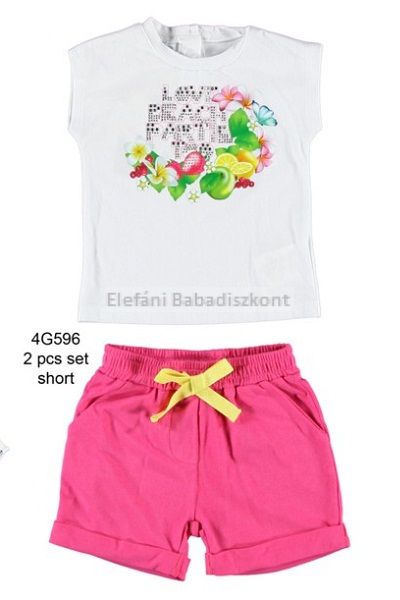 iDo Miniconf 2 részes pamut poló+nadrág #lány iDo Miniconf 2 részes pamut poló+nadrág #lány