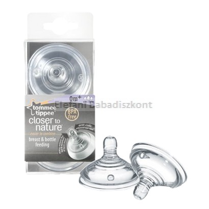 Tommee Tippee etetőcumi ctn variábilis #2db Tommee Tippee etetőcumi ctn variábilis #2db