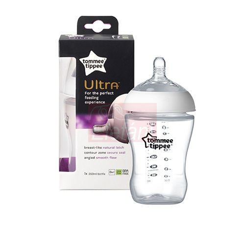 Tommee Tippee Ultra cumisüveg #260ml Tommee Tippee Ultra cumisüveg #260ml