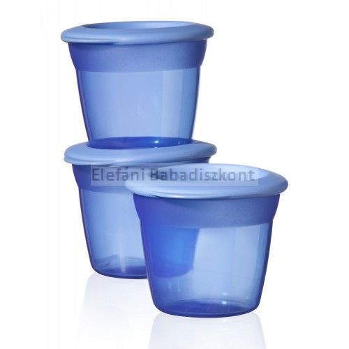 Tommee Tippee Essential Basics ételtároló #3db Tommee Tippee Essential Basics ételtároló #3db