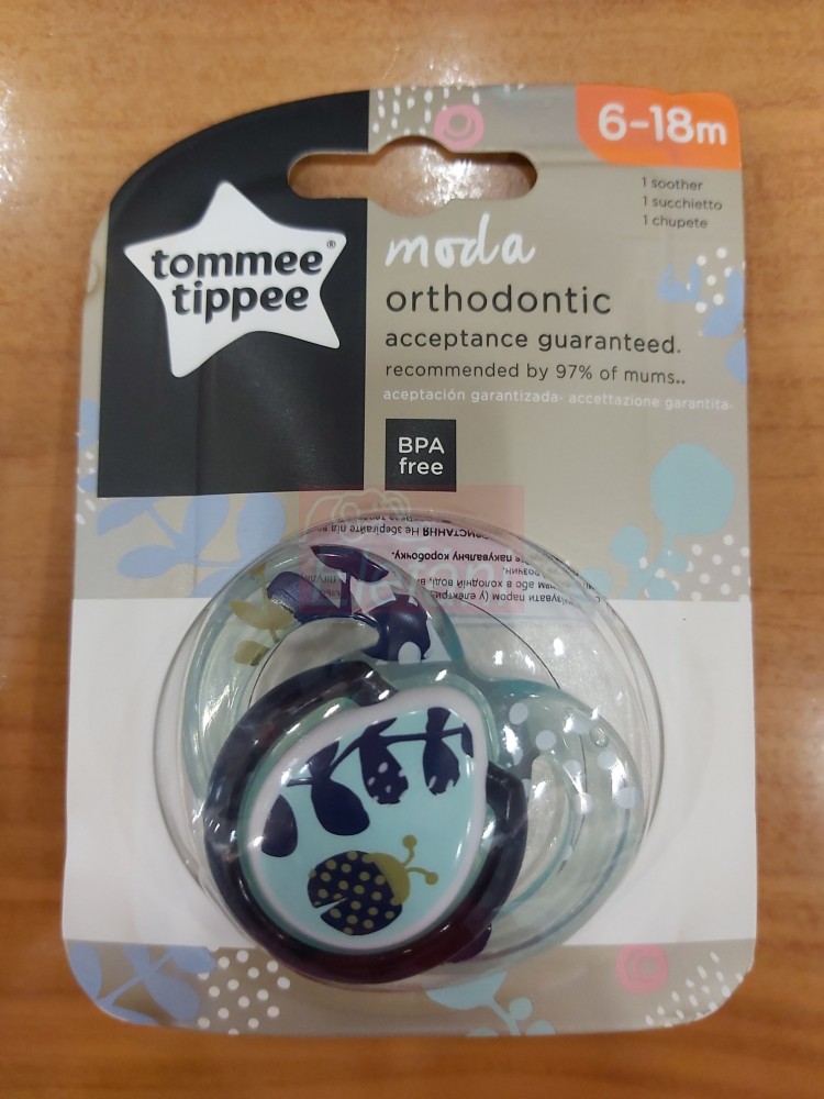 Tommee Tippee ctn Moda játszócumi Fiú #6-18hó Tommee Tippee ctn Moda játszócumi Fiú #6-18hó