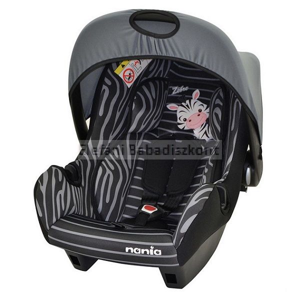 Nania Animals BeOne SP hordozó 0-13 kg #Zebra Nania Animals BeOne SP hordozó 0-13 kg #Zebra