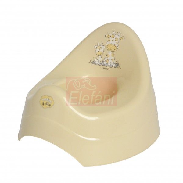 Maltex Giraffe Zenélő bili #Bézs Maltex Giraffe Zenélő bili #Bézs