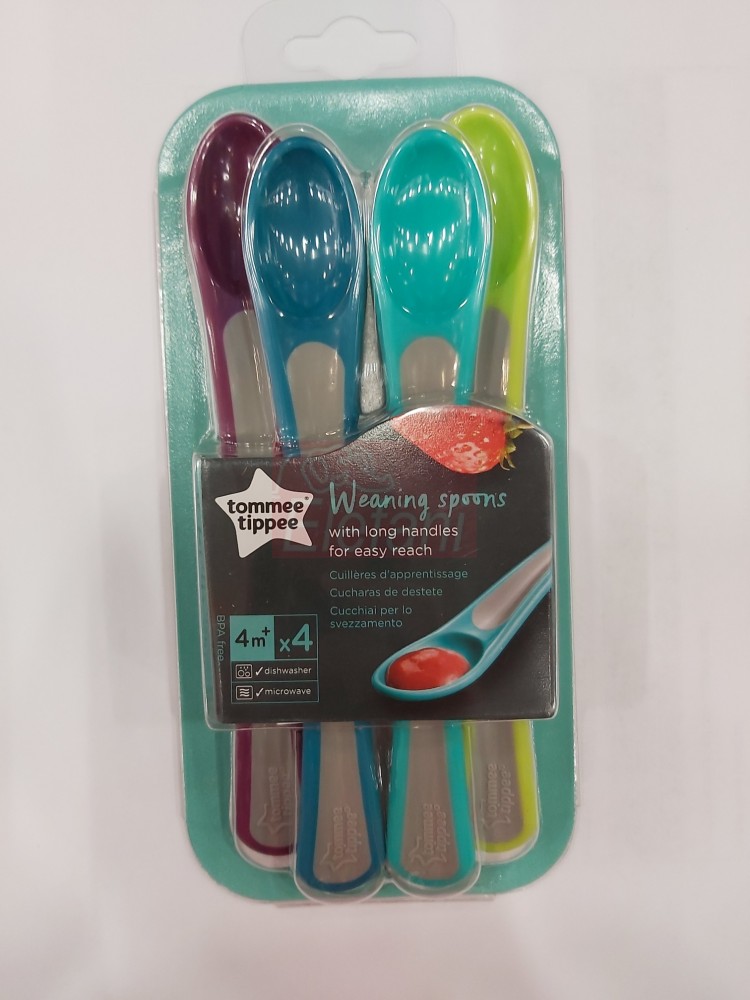 Tommee Tippee Explora etető kanál #4db Tommee Tippee Explora etető kanál #4db