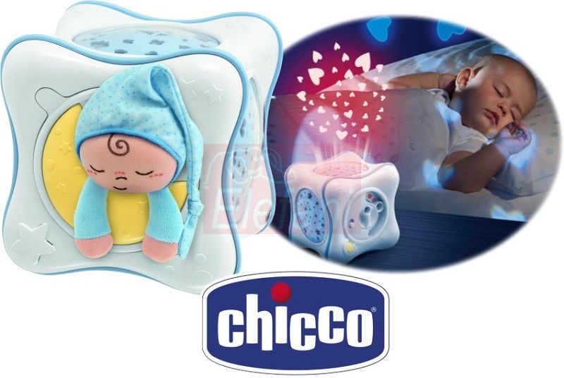 Chicco Szivárvány Kocka projektor #kék Chicco Szivárvány Kocka projektor #kék