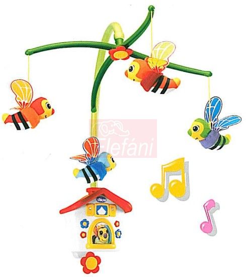Chicco Méhecskés forgó-zenélő kiságyra #67099 Chicco Méhecskés forgó-zenélő kiságyra #67099