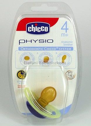 Chicco Physio Játszócumi 4m+ latex világítós #1db Chicco Physio Játszócumi 4m+ latex világítós #1db
