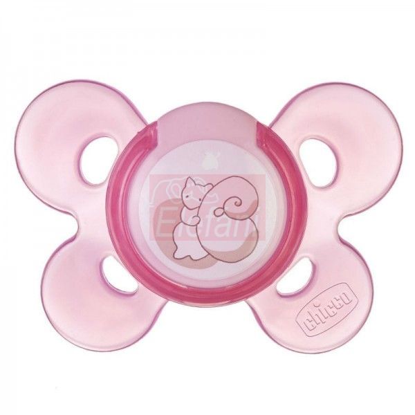 Chicco Physio Comfort Játszócumi 0hó+ #pink Chicco Physio Comfort Játszócumi 0hó+ #pink