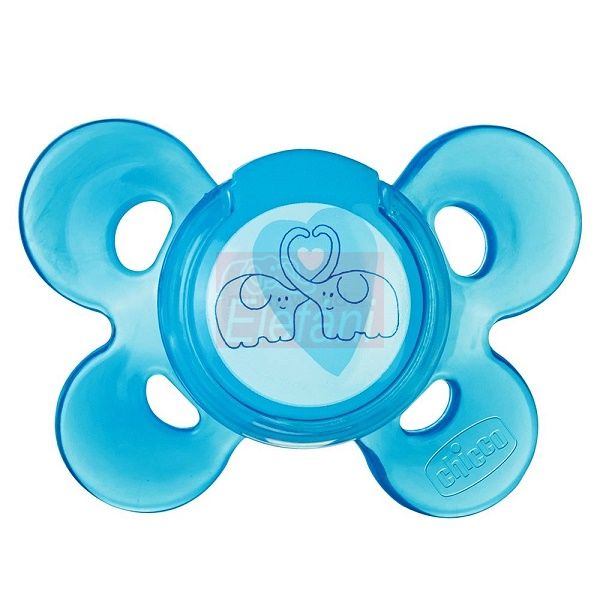 Chicco Physio Comfort Játszócumi 4hó+ #kék Chicco Physio Comfort Játszócumi 4hó+ #kék