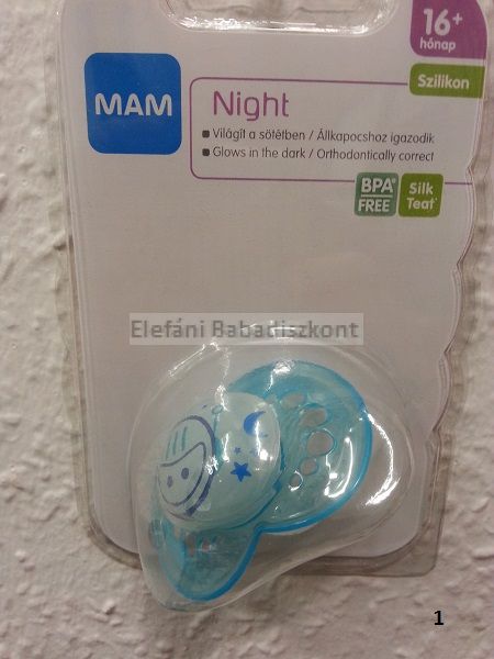 Mam Night szilikon altatócumi #16+ Mam Night szilikon altatócumi #16+