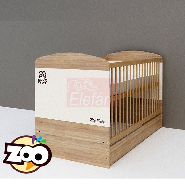 TODI ZOO Átalakítható babaágy TODI ZOO Átalakítható babaágy