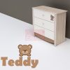 TODI Teddy 3 fiókos komód (2 csomagos) TODI Teddy 3 fiókos komód (2 csomagos)