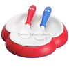 BabyBjörn Tányér és kanál #Bright Red BabyBjörn Tányér és kanál #Bright Red