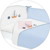 Ceba baby Ágynemű huzat fejvédővel hímzett #Marine Ceba baby Ágynemű huzat fejvédővel hímzett #Marine