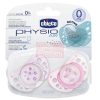 Chicco Physio Air Játszócumi 0hó+ 2db #pink