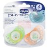 Chicco Physio Air Játszócumi 4hó+ 2db #világító