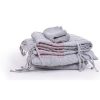 Petite&Mars Kötött szett kiságyba #Braid - szürke Petite&Mars Kötött szett kiságyba #Braid - szürke
