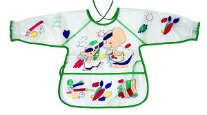 Image of BabyBruin Ujjas fólia festőköpeny mintás #55043404