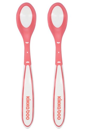 Image of Kikka Boo Etetőkanál hőérzékelős #Boo Pink