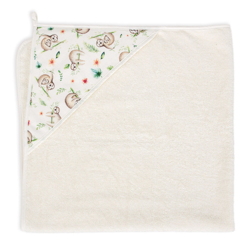 Image of Ceba baby Fürdőlepedő 100x100 #Lazy Lajhár Krém