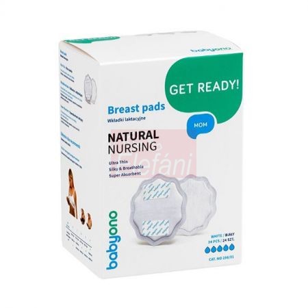 Image of BabyOno Natur eldobható melltartóbetét 24db #298-01