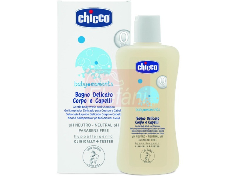 Image of Chicco Fürdető &amp; sampon Neutral #200 ml