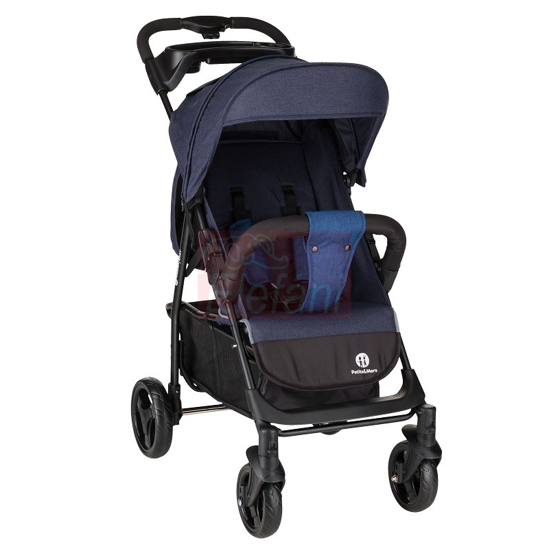 Image of Petite&amp;Mars Easy babakocsi #Midnight Blue