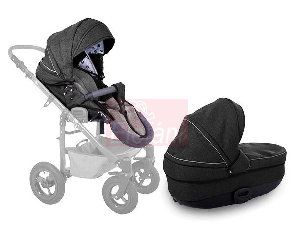 Image of Petite&amp;Mars Terrain/Go Sportrész + Mózes #Black Melange