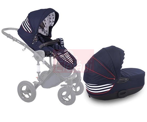 Image of Petite&amp;Mars Terrain/Go Sportrész + Mózes #Navy Stripe