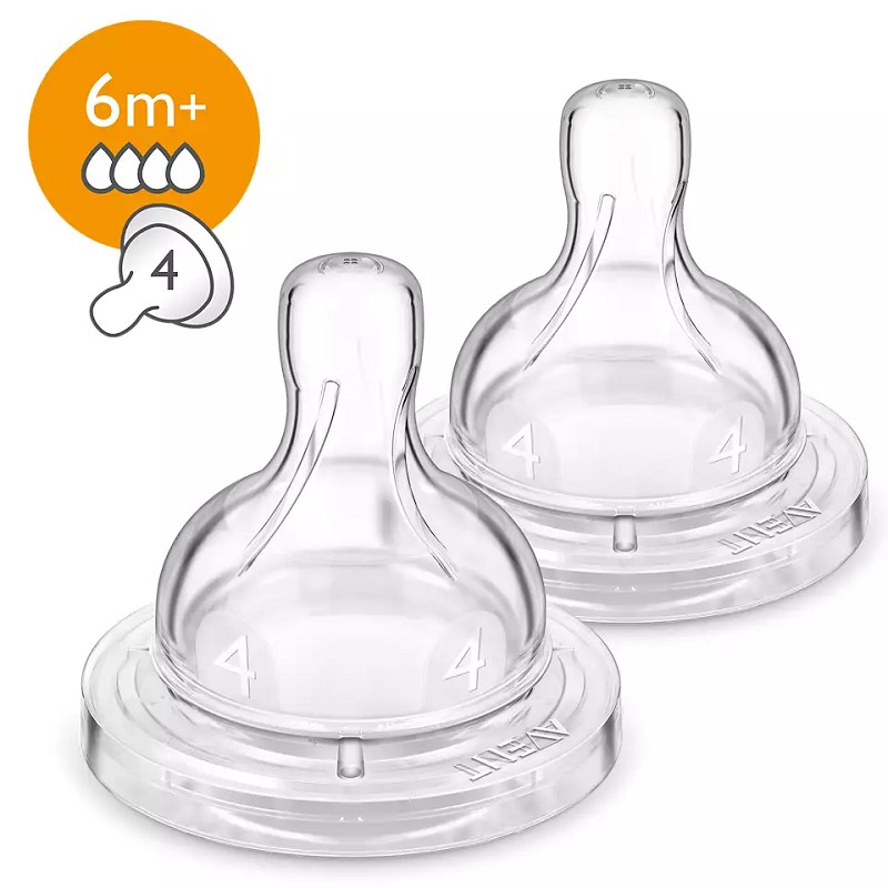 Image of Philips Avent Classic etetőcumi 6 hó+ #SCF634/27