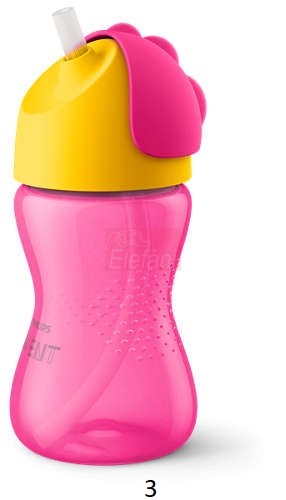 Image of Philips AVENT Itatópohár rugalmas szívószállal 300 ml #SCF798/02