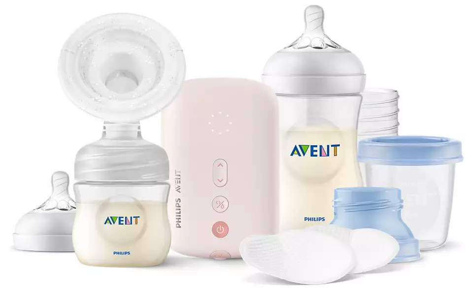 Image of Philips Avent Elektromos mellszívó készlet #SCD395/21 (Higiéniai, egészségvédelmi termék)